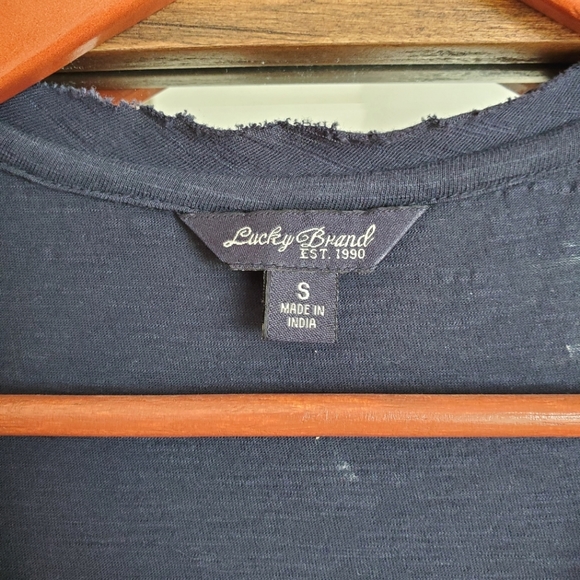 Lucky Brand Embroidered Tank, size small - Picture 4 of 5